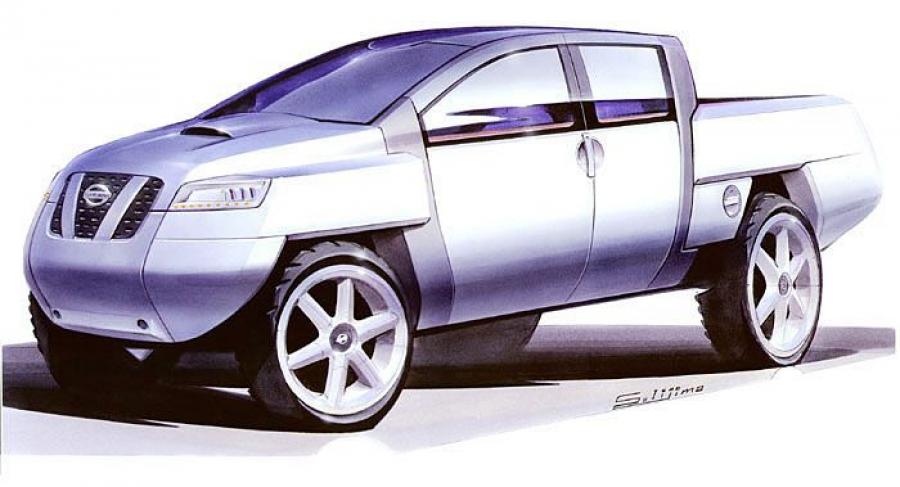 Эскиз Nissan Alpha-T Concept 2001 года  (фото 13 из 18)
